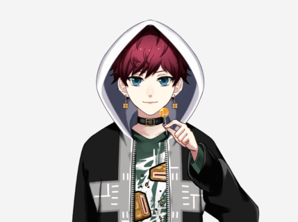 飛照モナカ様/イラスト&Live2Dモデル